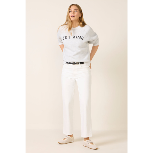 PAIGE womens mason ankle straight leg jeans