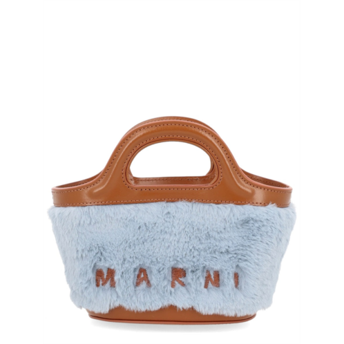 MARNI micro tropicalia plush crossbody bag