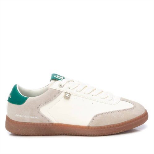 Xti womens trainer sneakers in green