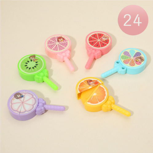 FASHNZFAB 24pcs - fruit slice candy lip balm