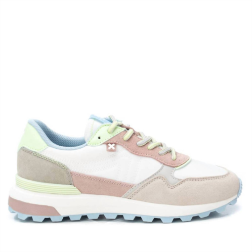 Xti womens casual sneakers in beige