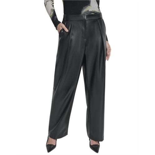 DKNY faux leather pant