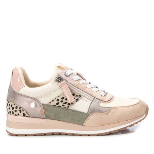 Xti womens casual sneakers in beige