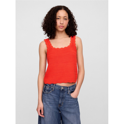 Gap Squareneck Sweater Tank Top