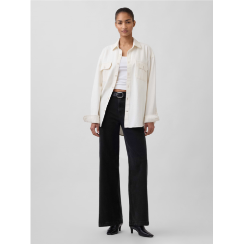 Gap High Rise Stride Wide-Leg Jeans