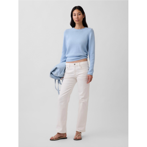 Gap Mid Rise Relaxed Straight Jeans