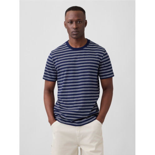 Gap Everyday Soft Stripe Crewneck T-Shirt