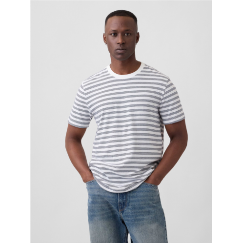 Gap Everyday Soft Stripe Crewneck T-Shirt