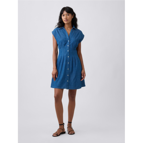 Gap Denim Mini Shirtdress