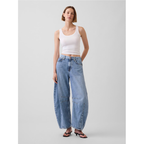 Gap High Rise UltraSoft Horseshoe Jeans