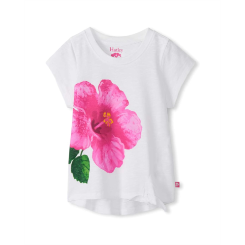 Hatley Kids Hibiscus Tie Front Tee (Toddler/Little Kid/Big Kid)