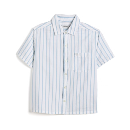 Boys abercrombie kids Short Sleeve Icon Shirt (Big Kids)