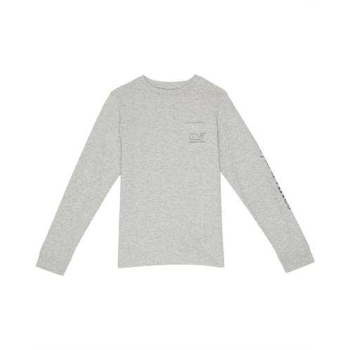 Boys Vineyard Vines Kids Long Sleeve Vintage Whale (Toddler/Little Kids/Big Kids)