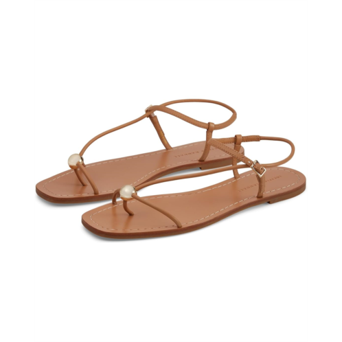Loeffler Randall Lara Strappy Flat Sandals With Ball