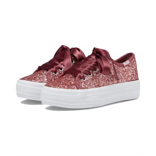 Girls Keds Kids Triple UP Glitter Celebrations (Little Kid/Big Kid)