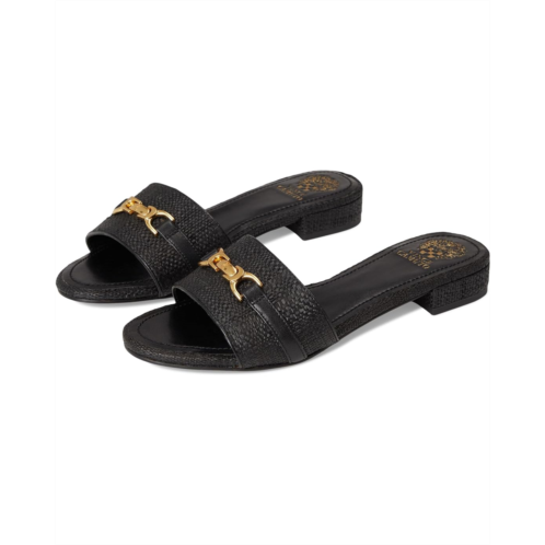 Vince Camuto Maxine Banded Buckle Slide Sandals