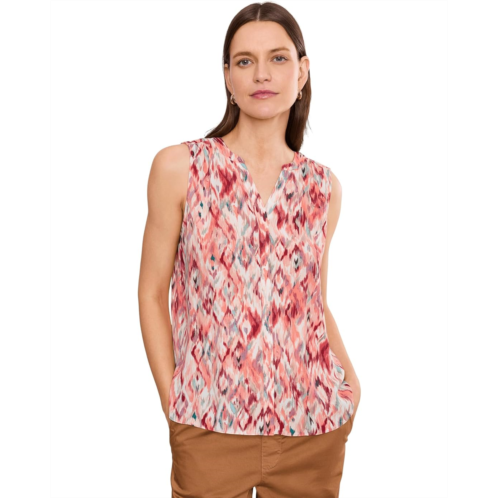 NYDJ Sleeveless Pintuck Blouse