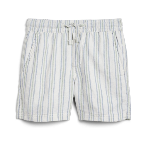 Boys abercrombie kids Linen Shorts (Big Kids)