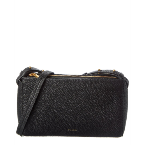 Vince smyrna wos top zip leather crossbody