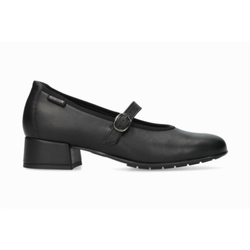 MEPHISTO womens joselina hand made mary jane pump shoes in black