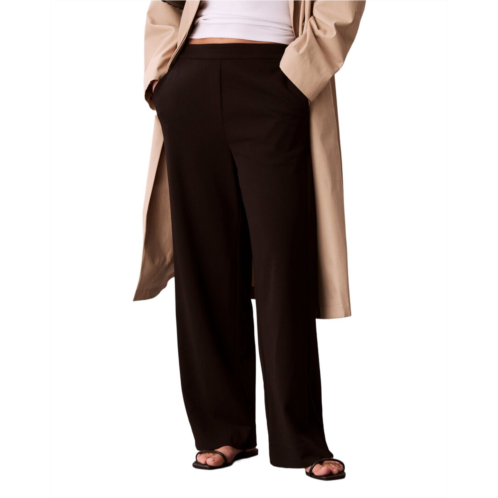 Calvin Klein stretch crepe travel pant