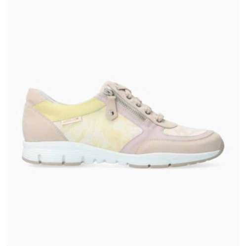 MEPHISTO womens ylona zipper sneaker in spring time