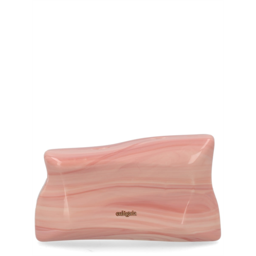 CULT GAIA malaya wavy marbled acrylic clutch