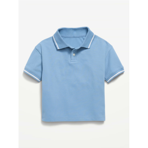 OldNavy Oversized Short-Sleeve Pique Polo Shirt for Toddler Boys