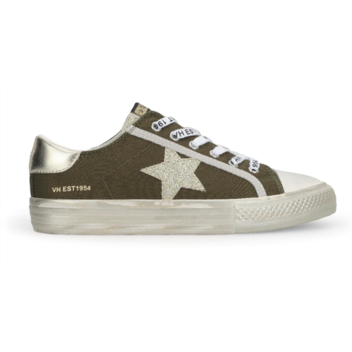 Vintage Havana womens alive 34 sneaker in olive gold