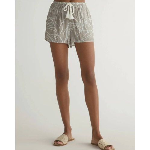 Bella Dahl tassel short in tropical print