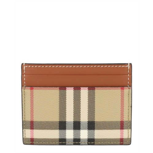Burberry sandon check card holder