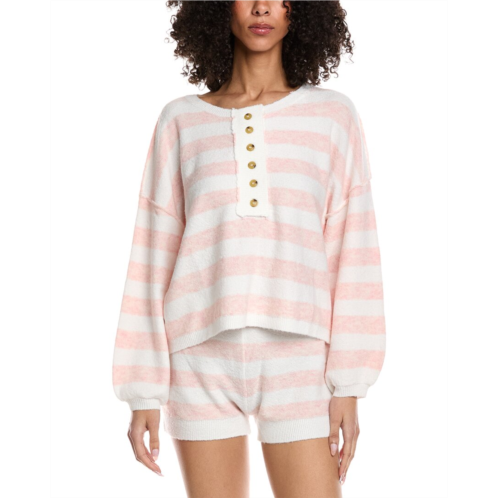Vintage Havana striped henley sweater