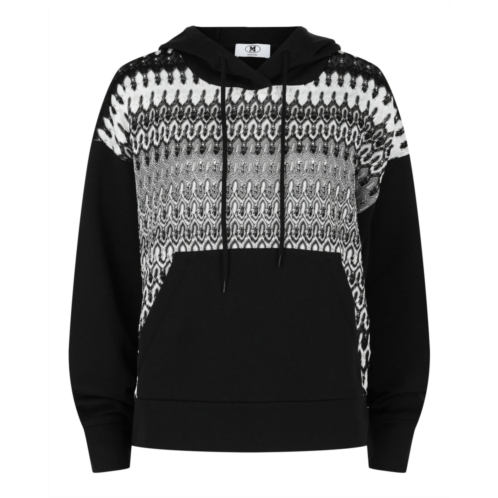 M Missoni embroidered mesh hoodie