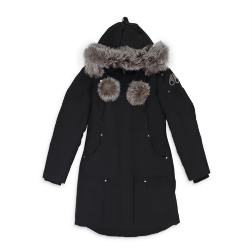 Moose Knuckles black / fox original stirling parka