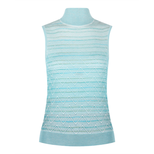 M Missoni ombre zig zag high-neck top