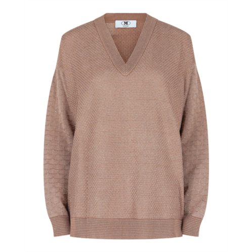 M Missoni oversized lame sweater
