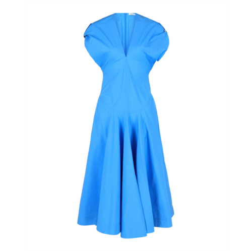 Salvatore Ferragamo cotton poplin midi dress