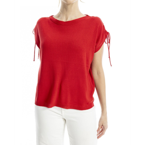 Max Studio dolman sleeve linen-blend sweater