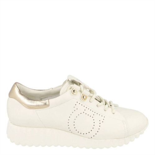 Salvatore Ferragamo Ferragamo ninfa white sneakers