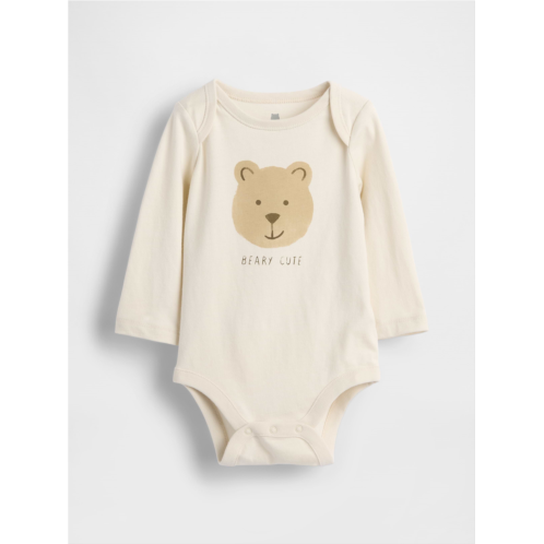 Gap Baby First Favorites Organic Cotton Graphic Bodysuit