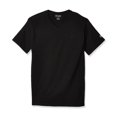Mens Champion Classic Jersey V-Neck T-Shirt
