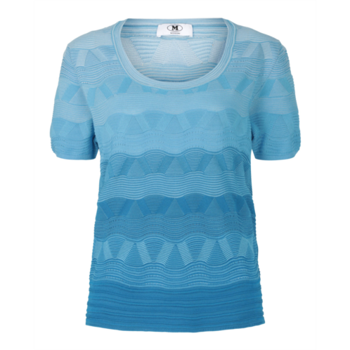 M Missoni wave-pattern knit sweater