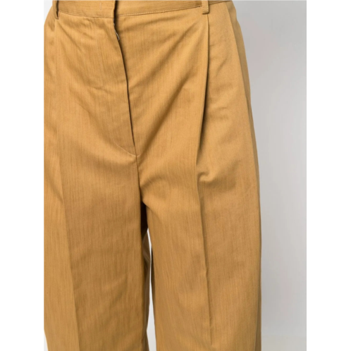 Salvatore Ferragamo Ferragamo high-waisted wide leg trousers