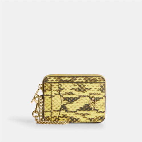 Coach Outlet zip card case