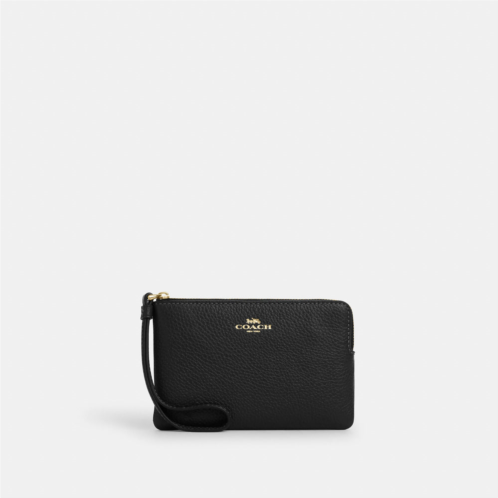 Coach Outlet corner zip wristlet