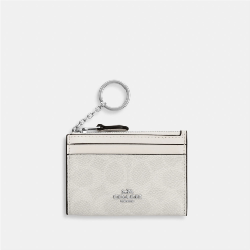 Coach Outlet mini skinny id case in signature canvas