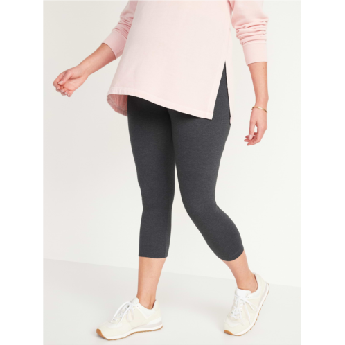 OldNavy Maternity Full Panel Cropped Leggings