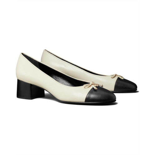 Womens Tory Burch 45 mm Cap-Toe Pumps