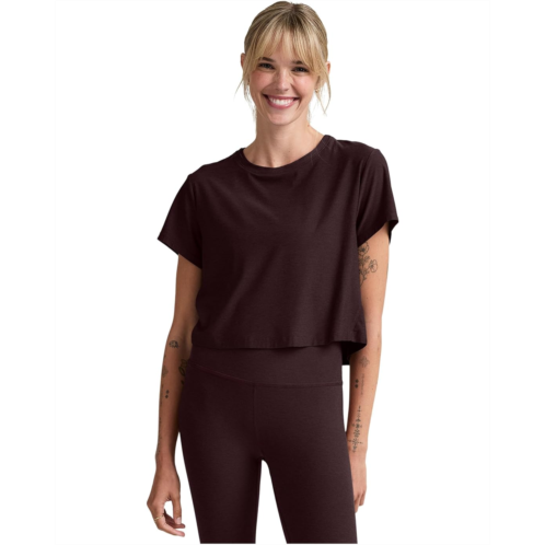 Beyond Yoga Featherweight Supreme Cropped Tee