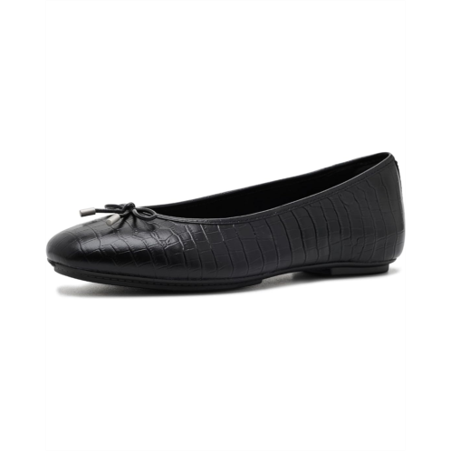 Womens FitFlop Delicato Crocodile Ballerinas